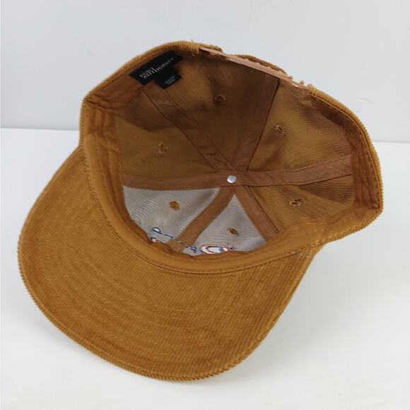 Chicago Bears Duck Brown Cotton Corduroy Baseball Cap Port Authority Brand NEW - Picture 3 of 3